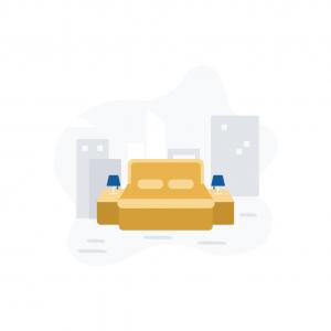 Deluxe Family Room with Window